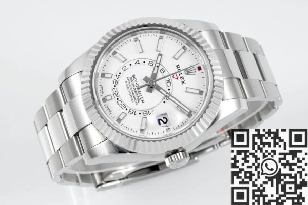 ZF Rolex Sky Dweller M326934-0001 White Dial Watch