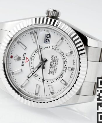 ZF Rolex Sky Dweller M326934-0001 White Dial Watch