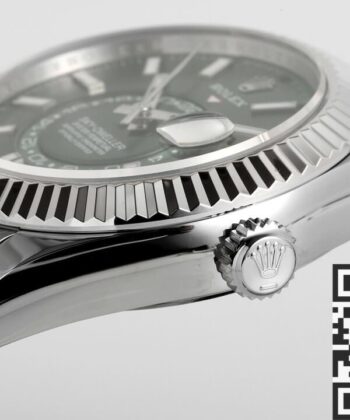 Green Rolex Sky Dweller M336934-0002 Mint Green Dial Watch