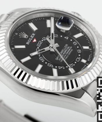 Rolex 42MM Sky Dweller​ M336934-0008 Bright Black Dial Watch