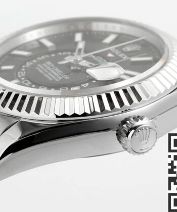 Rolex 42MM Sky Dweller​ M336934-0008 Bright Black Dial Watch