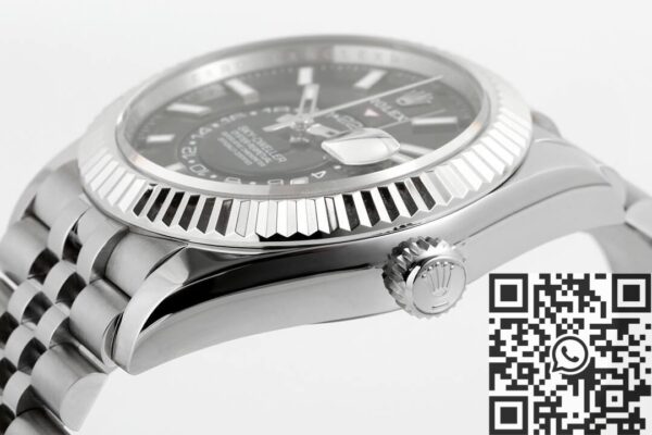 Rolex 42MM Sky Dweller​ M336934-0008 Bright Black Dial Watch