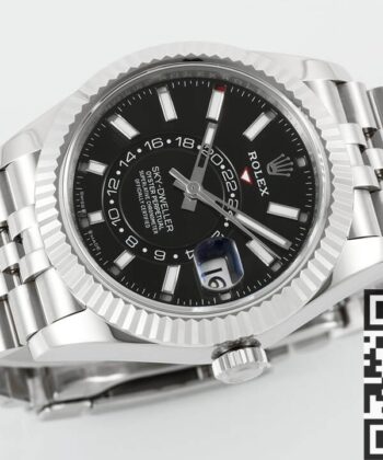 Rolex 42MM Sky Dweller​ M336934-0008 Bright Black Dial Watch