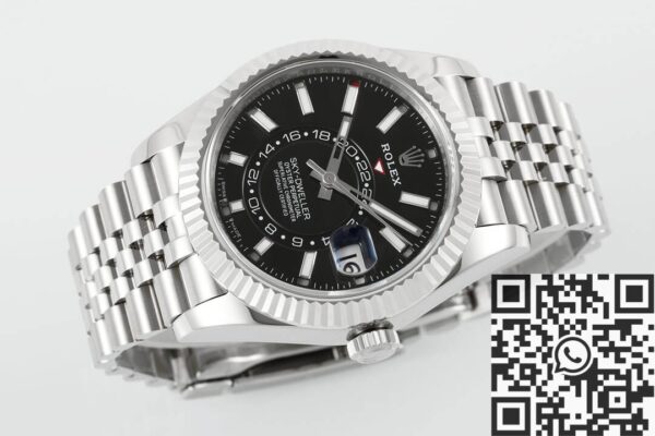 Rolex 42MM Sky Dweller​ M336934-0008 Bright Black Dial Watch