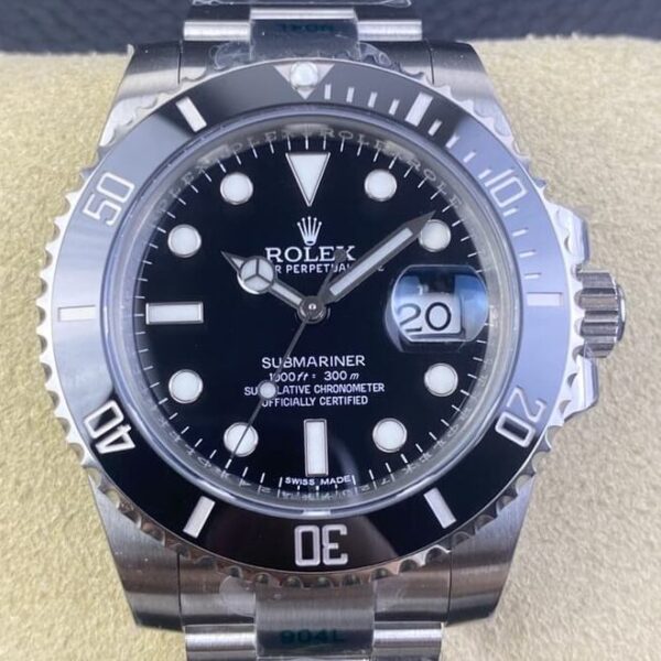 ZF Factory Rolex Submariner 116610LN-0001 Black Dial 40mm