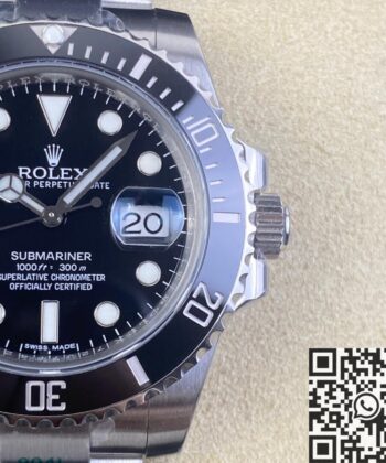 ZF Factory Rolex Submariner 116610LN-0001 Black Dial 40mm