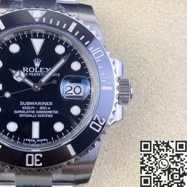 ZF Factory Rolex Submariner 116610LN-0001 Black Dial 40mm