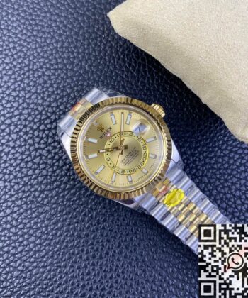 Rolex Sky-Dweller M326933-0001 Champagne Dial Noob Factory