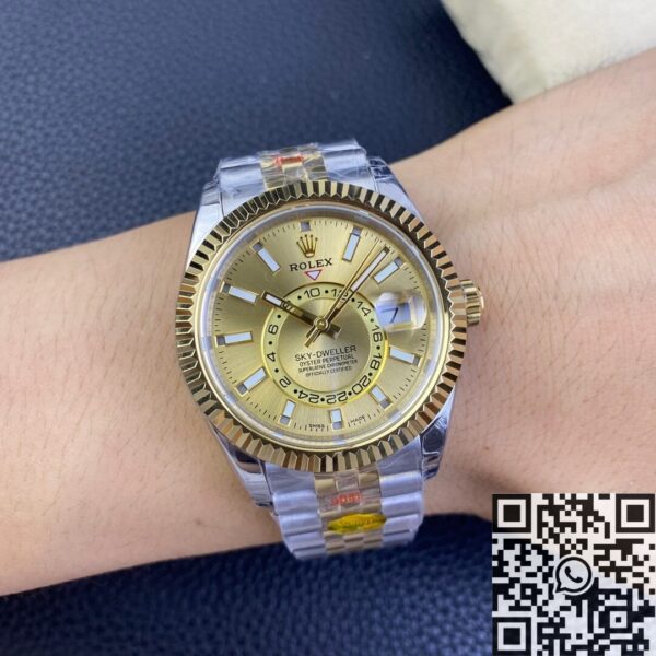 Rolex Sky-Dweller M326933-0001 Champagne Dial Noob Factory
