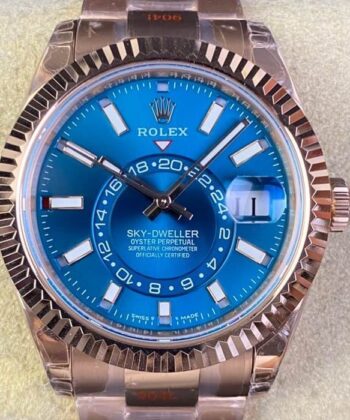 Sky Dweller Rolex Blue M336935-0001 Watch Noob Factory