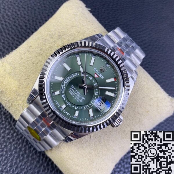 Sky Dweller Rolex Price M336934-0002 Mint Green Dial Watch