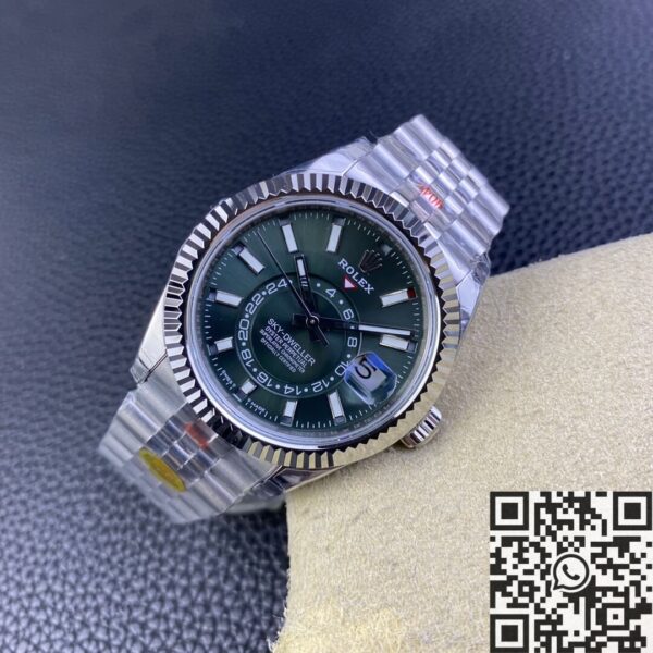 Sky Dweller Rolex Price M336934-0002 Mint Green Dial Watch
