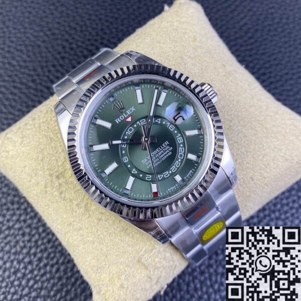 Noob Factory Rolex Watch Sky Dweller M336934-0001 Mint Green