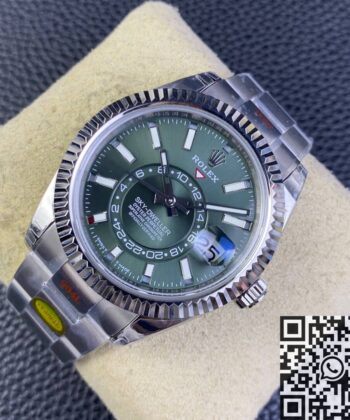 Noob Factory Rolex Watch Sky Dweller M336934-0001 Mint Green
