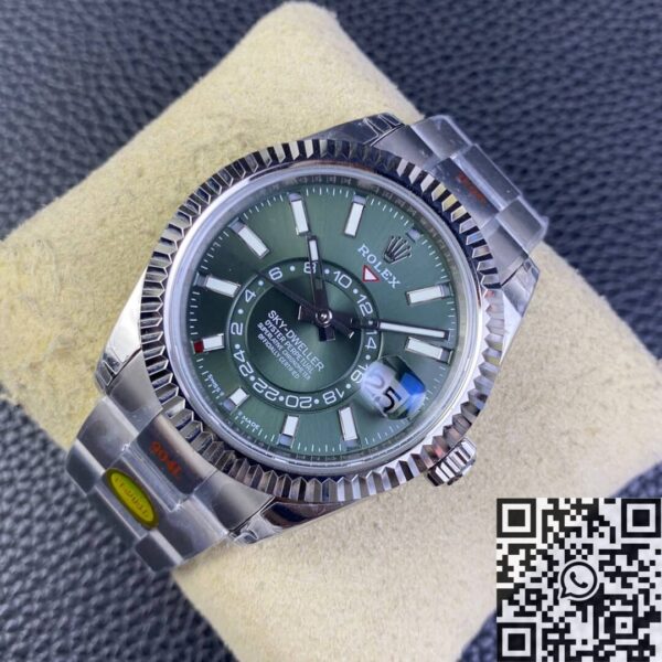 Noob Factory Rolex Watch Sky Dweller M336934-0001 Mint Green