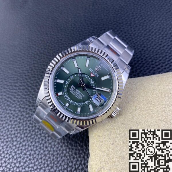 Noob Factory Rolex Watch Sky Dweller M336934-0001 Mint Green
