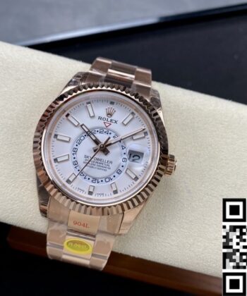 Noob Factory Rolex Watches Sky Dweller M326935-0005 White
