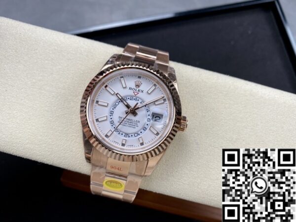 Noob Factory Rolex Watches Sky Dweller M326935-0005 White