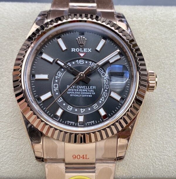 Rolex Gold Sky Dweller​ M326935-0007 Rose Gold Noob Factory