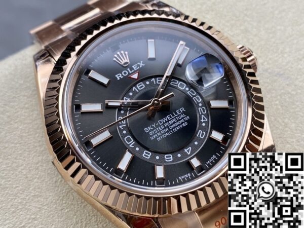 Rolex Gold Sky Dweller​ M326935-0007 Rose Gold Noob Factory