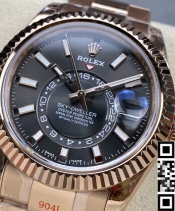 Rolex Gold Sky Dweller​ M326935-0007 Rose Gold Noob Factory