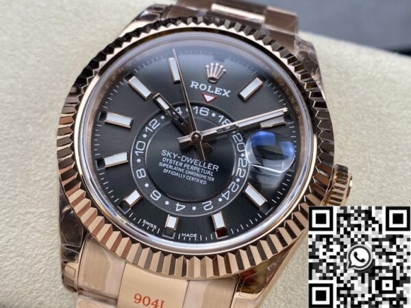 Rolex Gold Sky Dweller​ M326935-0007 Rose Gold Noob Factory