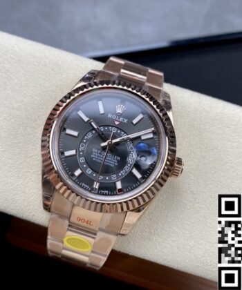 Rolex Gold Sky Dweller​ M326935-0007 Rose Gold Noob Factory