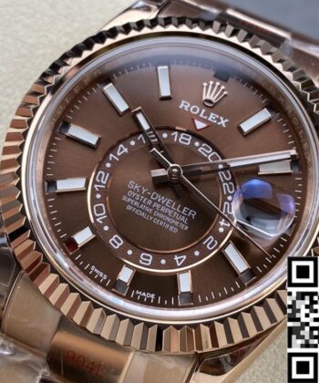 Rolex Sky Dweller Steel​ M326935-0006 Rose Gold Noob Factory