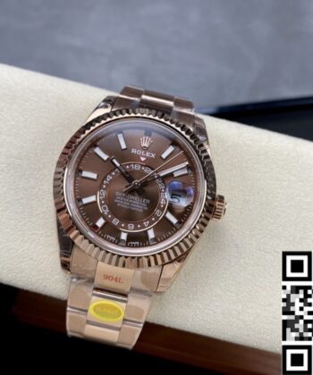 Rolex Sky Dweller Steel​ M326935-0006 Rose Gold Noob Factory