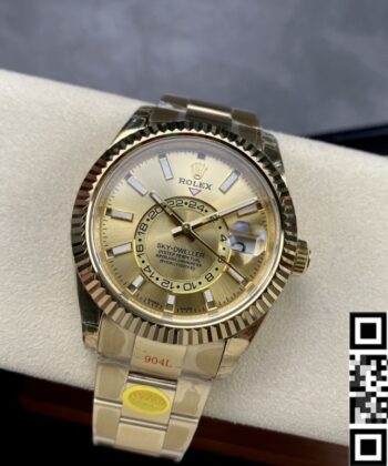 Rolex Sky Dweller Watches M326933-0009 Golden Noob Factory