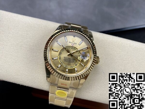 Rolex Sky Dweller Watches M326933-0009 Golden Noob Factory