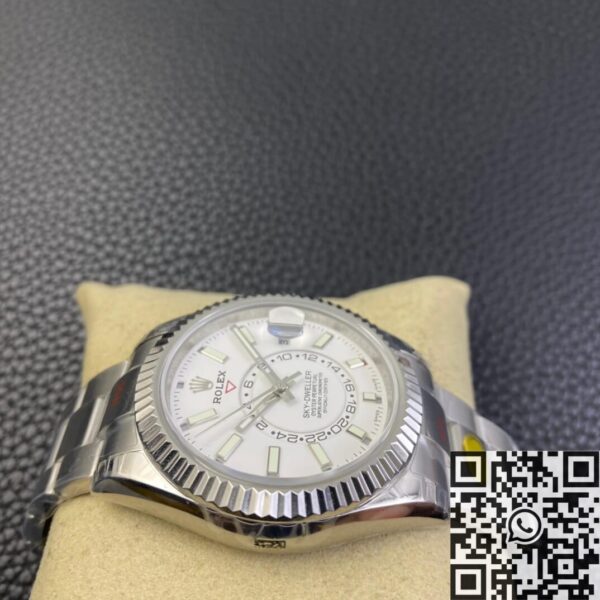Sky Dweller Fake Watches Rolex M326934-0001 White Dial
