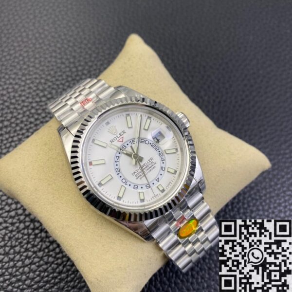 Rolex Sky Dweller Oyster M326934-0002 White Dial Noob Factory