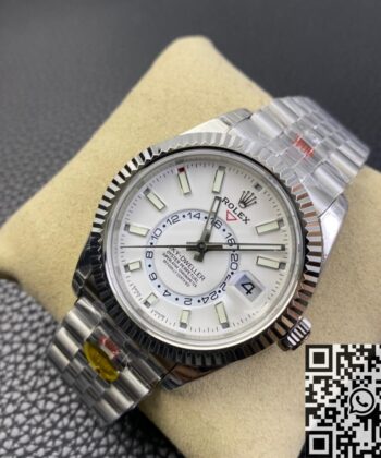 Rolex Sky Dweller Oyster M326934-0002 White Dial Noob Factory