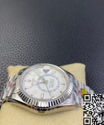 Rolex Sky Dweller Oyster M326934-0002 White Dial Noob Factory