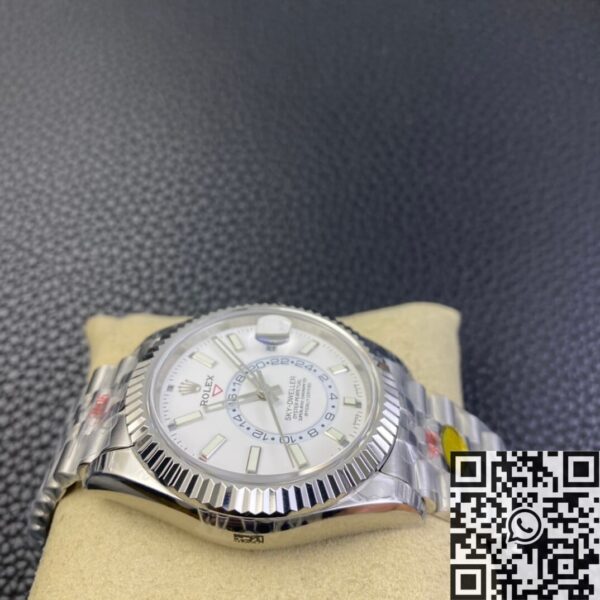 Rolex Sky Dweller Oyster M326934-0002 White Dial Noob Factory