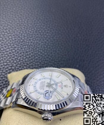 Rolex Sky Dweller Oyster M326934-0002 White Dial Noob Factory