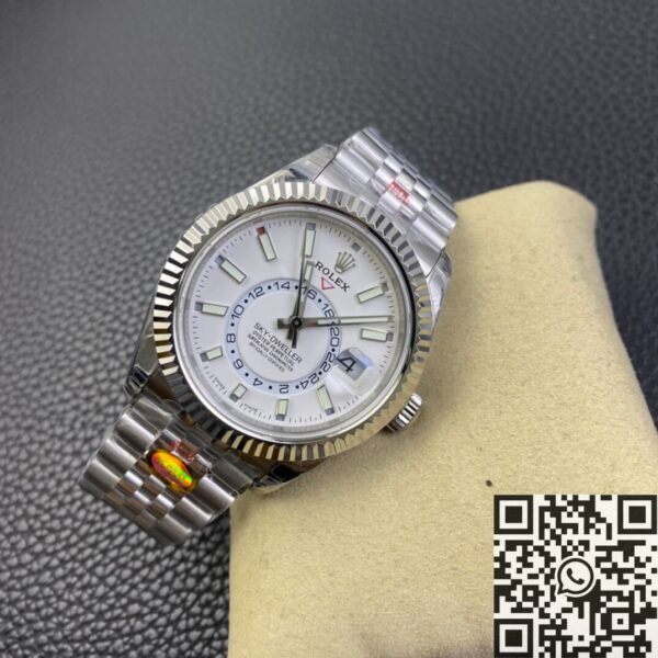 Rolex Sky Dweller Oyster M326934-0002 White Dial Noob Factory