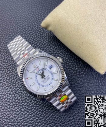 Rolex Sky Dweller Oyster M326934-0002 White Dial Noob Factory