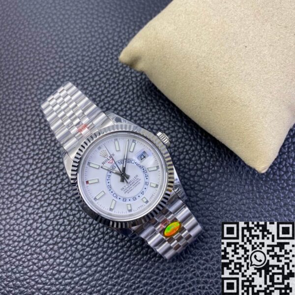 Rolex Sky Dweller Oyster M326934-0002 White Dial Noob Factory