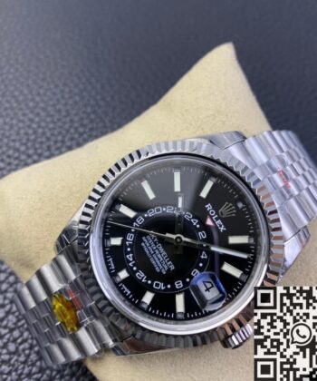 Rolex Sky Dweller Movement M326934-0006 Gloss Black Dial
