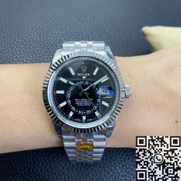 Rolex Sky Dweller Movement M326934-0006 Gloss Black Dial