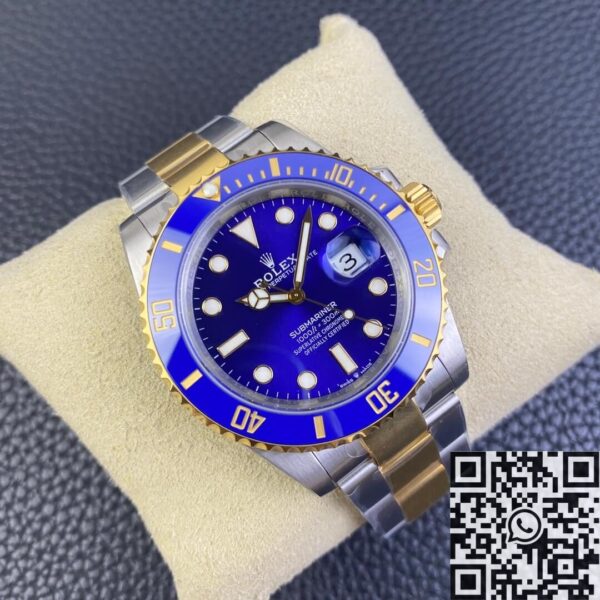 Rolex Submariner Blue M126613LB-0002 Gold Watch Size 41mm