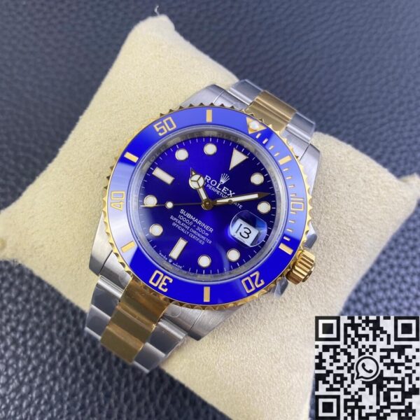 Rolex Submariner Blue M126613LB-0002 Gold Watch Size 41mm