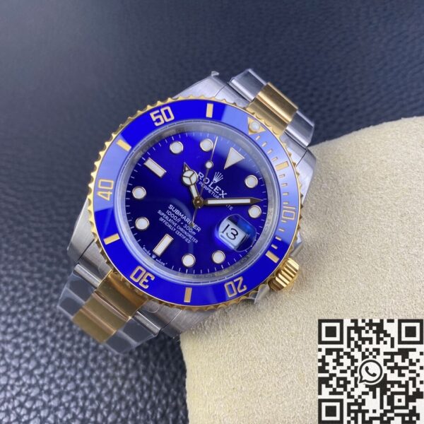 Rolex Submariner Blue M126613LB-0002 Gold Watch Size 41mm