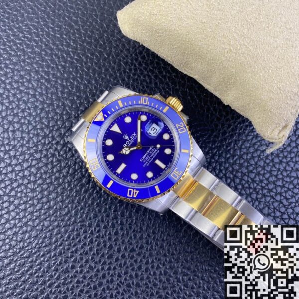 Rolex Submariner Blue M126613LB-0002 Gold Watch Size 41mm