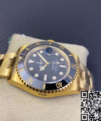 Rolex Submariner Date 116618LN-97208 Gold Watch Size 40mm