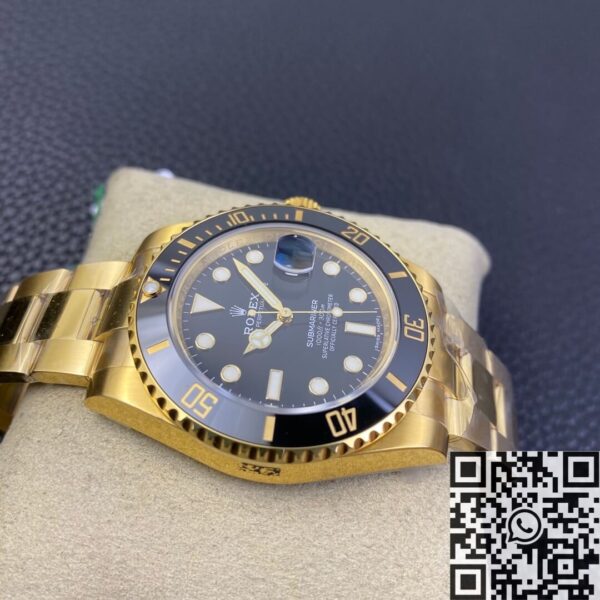 Rolex Submariner Date 116618LN-97208 Gold Watch Size 40mm