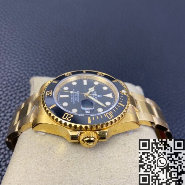 Rolex Submariner Date 116618LN-97208 Gold Watch Size 40mm