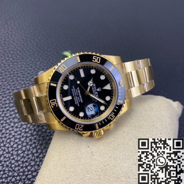 Rolex Submariner Date 116618LN-97208 Gold Watch Size 40mm